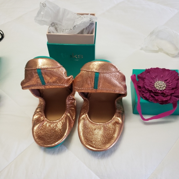 Tieks Shoes - Tieks brand new rose GOLD sz10